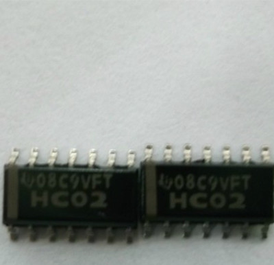 全新原装进口 HC02 SN74HC02DR 四2输入或非门 贴片SOP-14