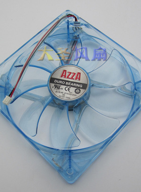 发光蓝色灯14CM机箱电源风扇AZZA RL4B S1402512HH散热风扇
