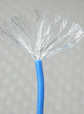 高品质模型 电机电调电池用 20AWG 超柔软硅胶线 蓝色 2.5元/米