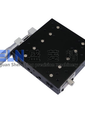 售LX125-/L/R/L2/R2/交叉导轨型高精度X轴滑台 手动位移平台