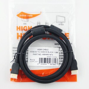 黄刀1.5米 1.8米hdmi线高清线hdim电脑电视数据连接线 清仓甩卖