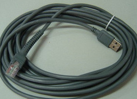 讯宝Symbol LS1203 2208 6708 4208 5米USB数据线 5M扫描枪线