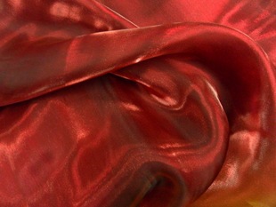 枣红色韩国纱 布料 南韩纱 婚纱裙面料场地装饰礼服家居装饰