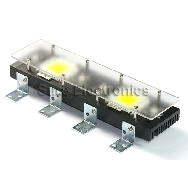 10W20W大功率LED灯铝散热器 黑色氧化50孔送亚克力板螺丝 精品