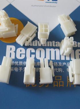 TE Connectivity 矩形连接器 4路 4.14mm  插头 172167-1