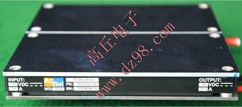 AC BEL MV48-28-600 x2整体电源模块板 48V转28V 1200W