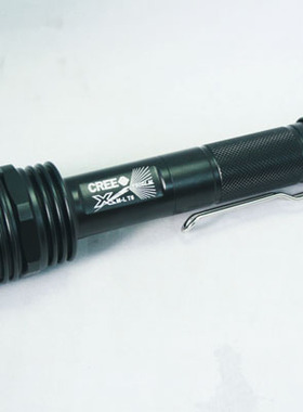 UltraFire2节18650电池X8 CREE T6 5档1200流明 户外手电筒