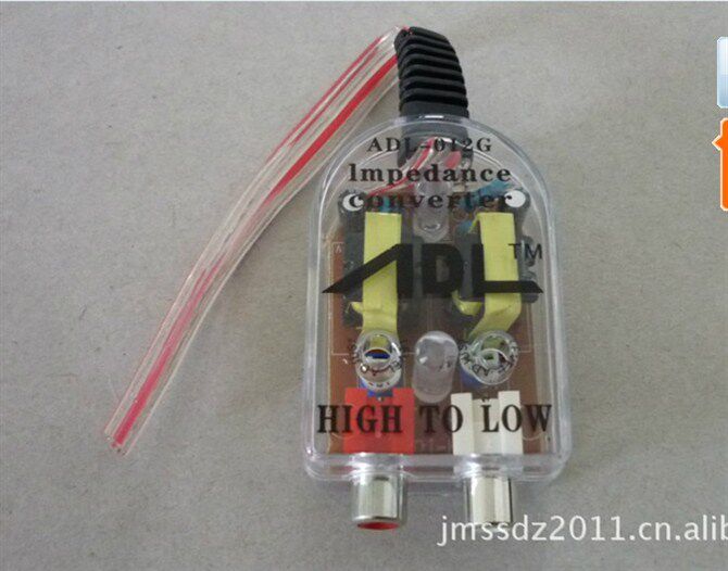 高转低音频转换器 音频输出接头 汽车音响低音炮转换器 12.8元/个|msdalam kategori kereta/artikel/Fitting/Refit, Audio &amp; Video kereta/elektronik automotif/elektrik, Audio &amp; Video kereta, orang-kereta/subwoofer - dari Buy2taobao.com untuk memberikan perkhidmatan ejen Taobao profesional membeli