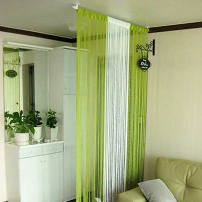 线帘门帘窗帘隔断玄关玻璃加密