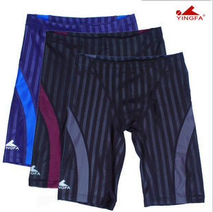 Yingfa英发裤2013款男士竞赛中腿游泳裤Y9107五分裤紧身衣促销