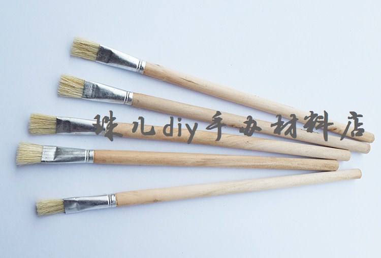 水粉笔 油画笔 水彩画笔 猪毛笔油漆刷笔 开模笔 硅胶排笔 上色笔