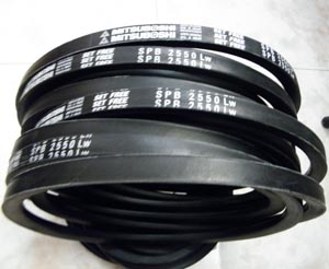 三角皮带SPB2550LW日本三之星SPB2540LW工业皮带SPB2575LW