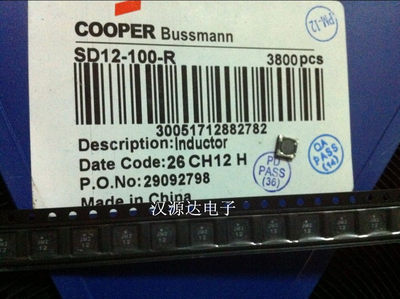 SD12-100-R  10UH 5X5X1.2MM 代码JM2 12 COOPER贴片闭磁线圈电感