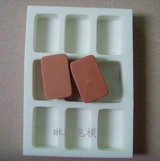 diy硅胶皂模圆边手工皂