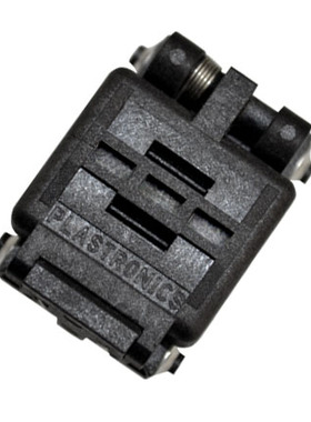 56QN50S18080 Plastronics测试座 QFN56 0.5MM 8X8 编程座 烧录座