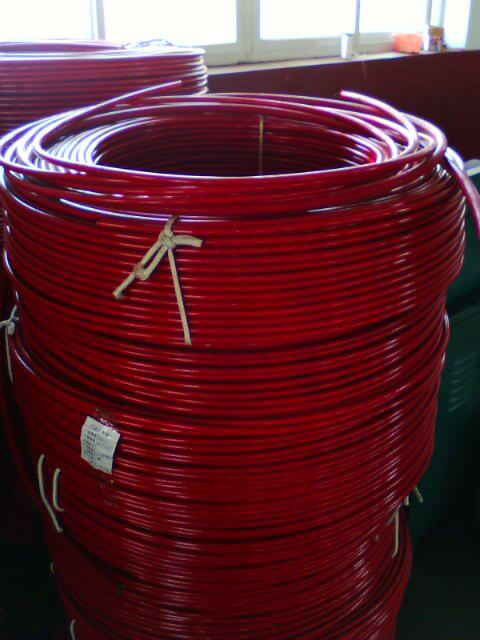 内径6.4mm（1/4）纤维及钢丝编织喷漆管PU PA全塑管，各种增强管