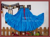 原创热销部落肚皮舞波西米亚全棉5层20m大裙EA04