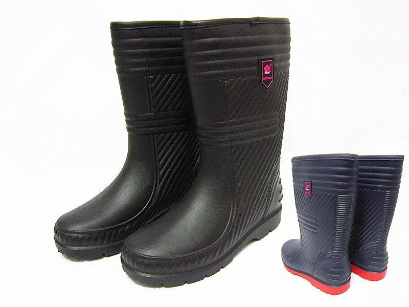Chaussures - bottes caoutchouc homme pour hiver - semelle tendon - Ref 971985 Image 1
