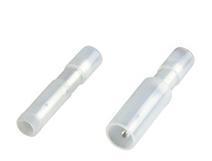 FRFNYD0.5 078透明0.5尼龙子弹头0.75母全绝缘1000只 包邮