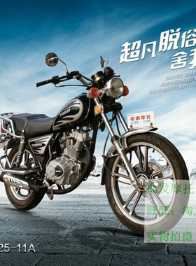 摩托车坐垫套太子车银钢太子YG125-11A防晒防水加厚黑色四季座套