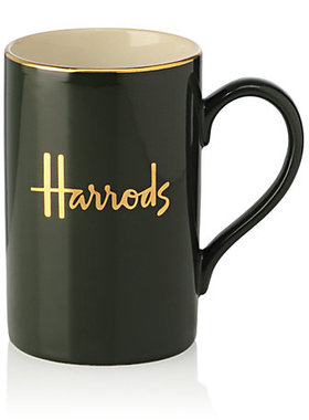 英国伦敦harrods哈罗斯陶骨瓷杯马克杯情侣杯欧式茶杯高脚杯创意