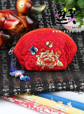 韩式硬币包/绣花包/零钱包/H-P03876