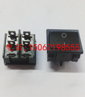 立兴 KCD5-201 船形开关 四脚 开孔25x20mm