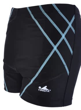 包邮英发简约立体流线型设计平角泳裤YF2601 M-4XL
