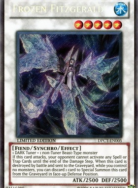 游戏王 美版 正版 - 冰结之菲茨杰拉德 Frozen/银碎/DPCT/限定