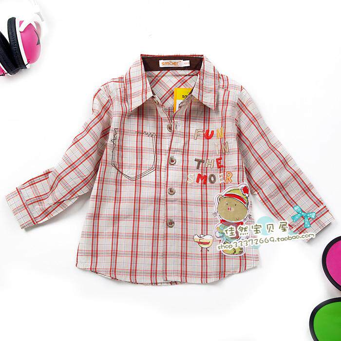 Chemise garcon à manche longue - Ref 2079088 Image 1