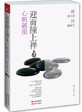 心帆破浪-迎面撞上禅-3 书店 明一居士 宗教知识读物书籍 书 畅想畅销书
