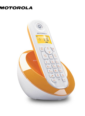 正品摩托罗拉C601c数字无绳电话机座机单机子母来电办公家用固话