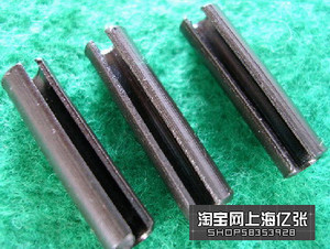 。GB879 不锈钢304开口弹性销 圆柱销 弹簧销 空心销 M5*30mm/100