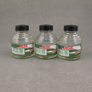 瓶盖带刷子 西子液体胶水 80克玻瓶装 西子牌胶水