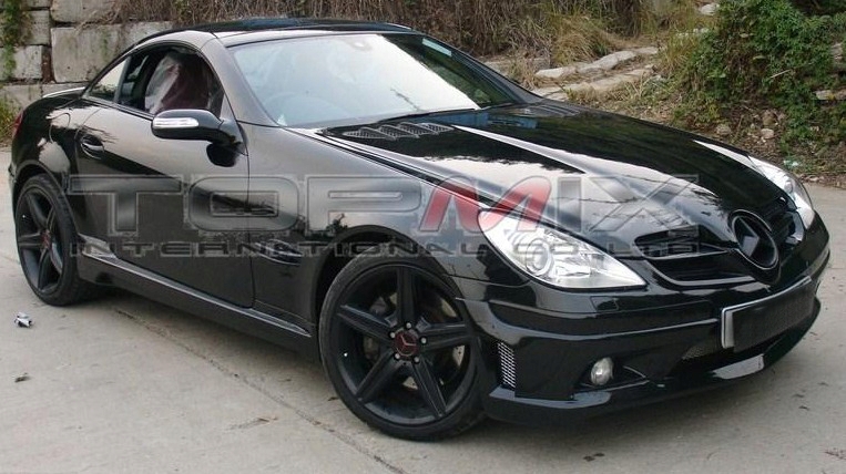 奔驰SLK200SLK55SLK350改装BENZ R171包圍改裝 carlsson style