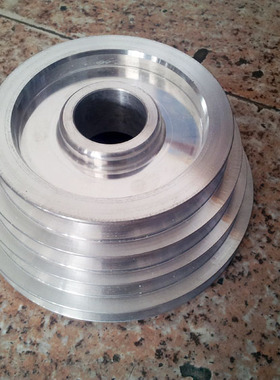 西菱Z25032深孔台钻原装皮带轮 主轴轮 新款B型4槽