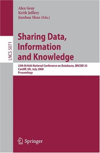 【预订】Sharing Data, Information and Knowle...