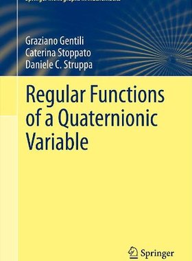 【预订】Regular Functions of a Quaternionic ...