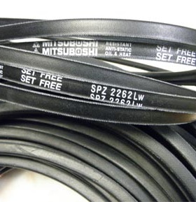 三角带SPZ2500LW日本三之星SPZ2540LW/3V1000进口传动带SPZ2580LW