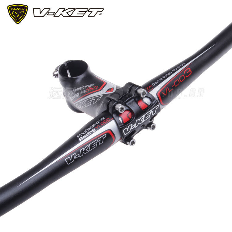 新款正品 V-KET 维可特超轻铝合金山地车车把组31.8*90立管车把