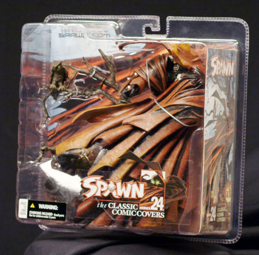 【孩仕宝】玩具模型 麦克法兰 再生侠 spawn 24代 i.088 人偶正版