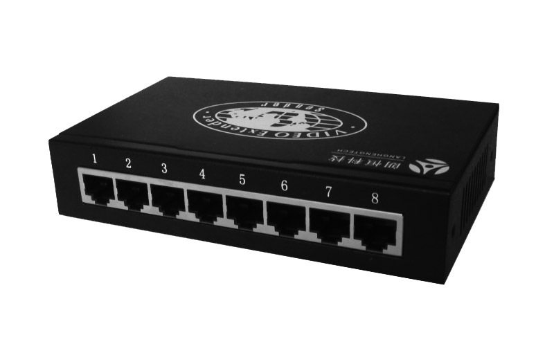 朗恒VGA-S8 VGA音视频多路分配发送器 防雷MINI型