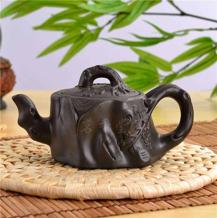 功夫茶具正品大壶紫泥壶浮雕碗茶壶15.80元包邮