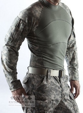 极道装备  原品君版ACU UCP通用数码迷彩 ACS 阻燃作战服衬衣