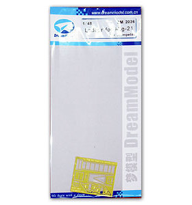 梦模型 DM2036 MiG-21F-13/J-7战斗机用登机梯及轮挡金属蚀刻件