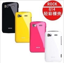 ROCK洛克 HTC Sensation G14 Z710T Z710E 手机套G18轻彩 裸壳+膜