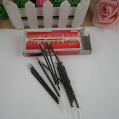 文正107圆珠笔芯 按动圆珠笔芯红/蓝/黑色 0.7mm文正笔芯 批发