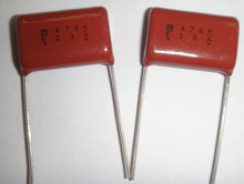 【兄弟电子】 全新原装 CBB薄膜电容 474J630V 275V0.47UF 474K