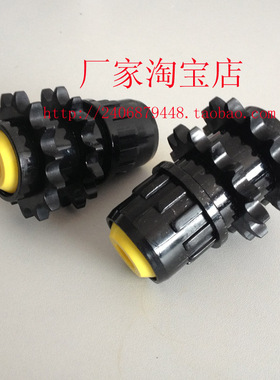 塑钢链轮08B11齿 10A13齿塑钢链轮 滚筒配件 积放式双排塑钢链轮