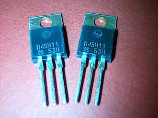 D45H11  D44H11 互补硅功率晶体管 原装进口拆机 质量保证